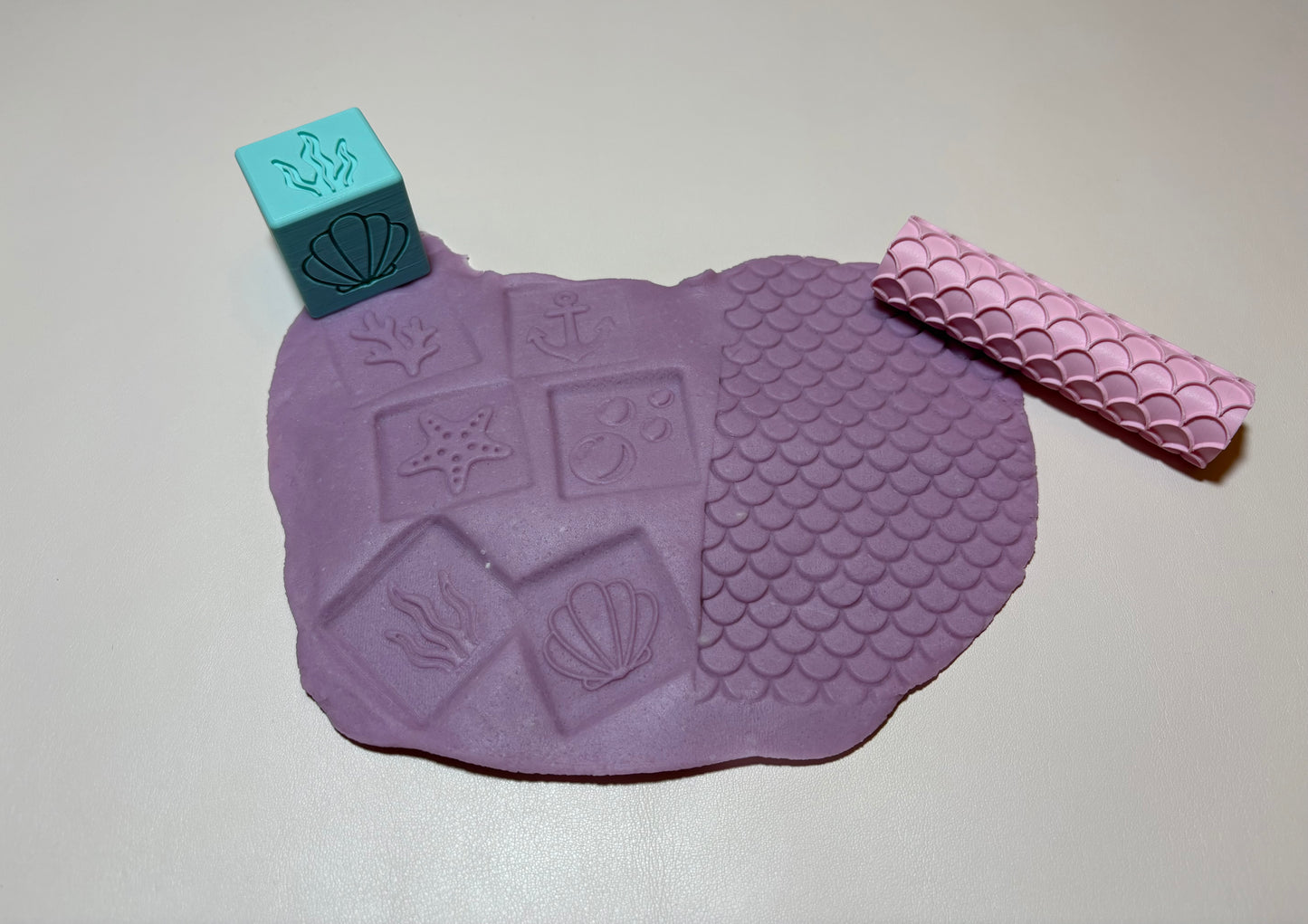 Playdough Stamp and Roller