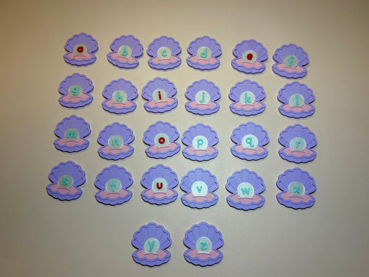 Mermaid Magic - Alphabet Shells